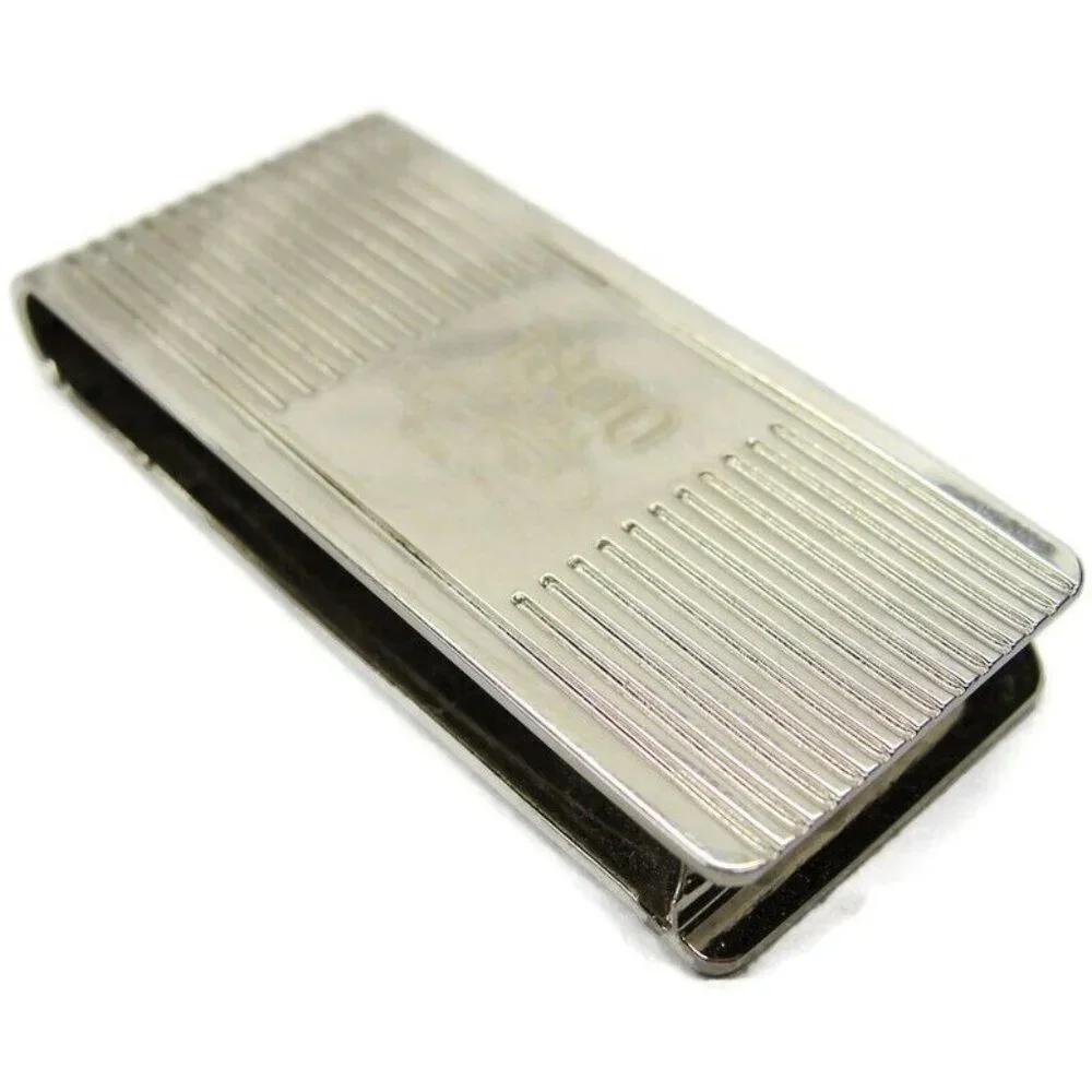 Silver Tone Tequila Money Clip Stainless Wallet Credit Card Cash ID Holder